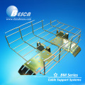 Zinc Coated Wire Mesh Cable Tray With Wooden Pallet